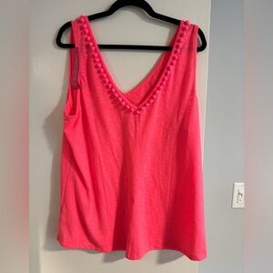 Pop of pink NWT Lily Pulitzer top